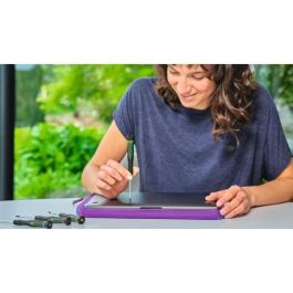 Bosch BOS4053423255102 Juego destornilladores 8 piezas, puntas precisas magnéticas PH/TX/HEX/Ranuradas, bricolaje y manualidades