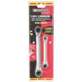 FACOM Set de 2 llaves Cuatro FACOM Set de 2 llaves Cuatro Precio: 76.4999994. SKU: B14KX5MSG7
