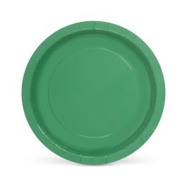 Set de 10 platos de cartón verde soja 20 cm Algon (36 Cajas) Set de 10 platos de cartón verde soja 20 cm Algon (36 Cajas)