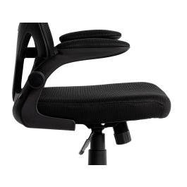 Q-connect Silla Ergonómica Pal Ermo Malla, Base Nylon, Ruedas Premium Color Negro - Máx 1300, Anc 610, Prof 600