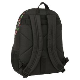 Mochila Escolar Safta 32 x 44 x 16 cm Negro