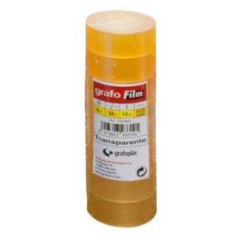 Cinta Adhesiva Grafofilm Transparente Rollo 33X12 12 unidades Precio: 5.055864. SKU: B1ECP7D9AG