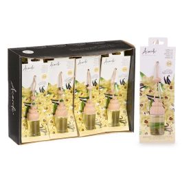 Acorde Ambientador de Coche Vainilla 8 ml Blanco 2.5x6x2.5 cm (24 Unidades)