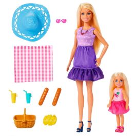 Pack De Muñecas Barbie Y Chelsea Jbf43 Mattel