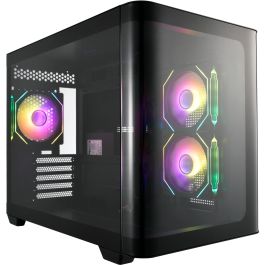 FSP S380-BA Caja PC Midi ARGB TG Black