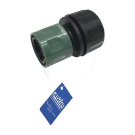 Aqua Control Conector rápido maxi flow 1" 25mm - Mayor paso de agua, polipropileno