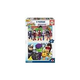 Puzzle 2x20 piezas spidey y sus increíbles amigos - modelos surtidos Puzzle 2x20 piezas spidey y sus increíbles amigos - modelos surtidos