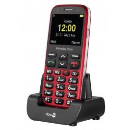 Doro Primo 368 teléfono móvil para personas mayores color rojo