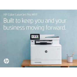 HP Impresora Color LaserJet Pro MFP M479, 600 x 600dpi, 27ppm, A4, 1200MHz, 512MB, WiFi, Bluetooth, CGD, 4.3″