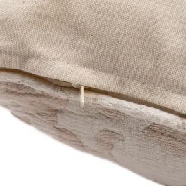 Cojín Crema Algodón Decoración 45 X 45 cm