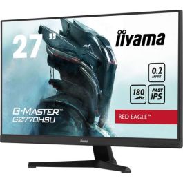 Iiyama G-MASTER G2770HSU-B6 Monitor Gaming 27" Full HD IPS 180Hz Flicker Free, Low Blue Light, VESA Adaptive Sync, Altavoces Incorporados Iiyama G-MASTER G2770HSU-B6 Monitor Gaming 27" Full HD IPS 180Hz Flicker Free, Low Blue Light, VESA Adaptive Sync, Altavoces Incorporados