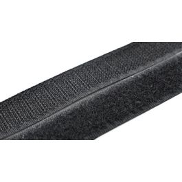 Lanview Rollo de Velcro 25 m, 20 mm - Cinta Adhesiva de Gancho y Bucle para Gestión de Cables