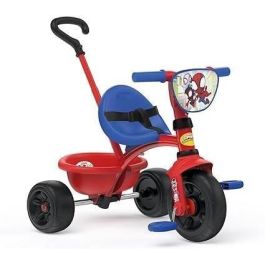 Smoby SMO3032167403377 Triciclo Be Fun Spidey Escalable 15 Meses a 3 Años Bastón Parental Regulable 3 Posiciones Cinturón Seguridad Precio: 72.79000025. SKU: B17XN6JHCV