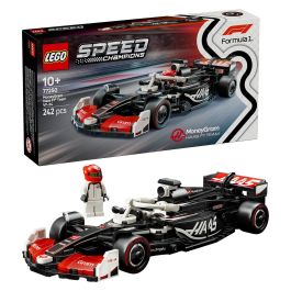 LEGO Speed Champions MoneyGram Haas F1 Team VF-24 Coche de Carreras, Juego de Construcción, 242 Piezas, 10+ Años