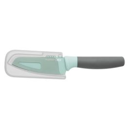 Berghoff 3950107 Cuchillo Verduras Con Pelador Verde 11 cm Antiadherente Mango Contorneado Funda Protectora