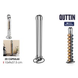 Quttin Soporte Negro para 20 Cápsulas de Café - Organizador de Sobremesa de Metal 36.9 cm Alto (12 Unidades) Precio: 28.49999999. SKU: B1GFLZ5NHN