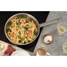 Fissler 084-378-24-100/0 Sartén sin Tapa Original-Profi Collection® Acero Inoxidable 18/10 24cm Apto para Inducción