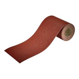 Wolfcraft Rollo de papel abrasivo adhesivo, grano 80, 4m x 115mm, ref. 1740000