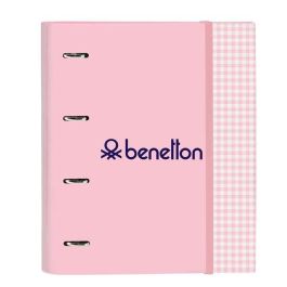 Carpeta de anillas Benetton Vichy A4 Rosa (27 x 32 x 3.5 cm) Precio: 7.99000026. SKU: S4306333