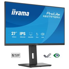 iiyama ProLite XB2797QSU-B1 Monitor Gaming/Profesional 27" (68.6 cm) Quad HD 2560x1440 IPS 75Hz 1ms AMD FreeSync, USB-C, Altavoces, Negro Mate Precio: 260.4404. SKU: B1CAVYS66L