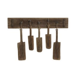Perchero de Pared Home ESPRIT Natural Madera de Paulonia 89 x 6 x 62 cm Precio: 41.7899999. SKU: B17848F7YL