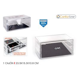Confortime Organizador Multiuso 1 Cajón 23.5x15.3x10.8 cm (6 Unidades)