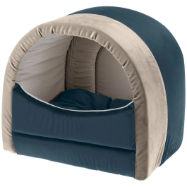 Ferplast Casa para Perro Gato Majesty 20 Azul Beige 40 x 34 x 36 cm Precio: 47.49999958. SKU: B178SKHX93
