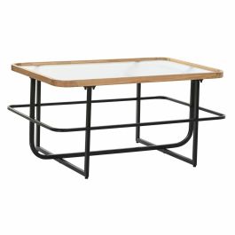 Mesa Centro Scandi DKD Home Decor Negro Natural 60 x 46 x 90 cm