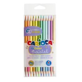 Lapices Carioca Bicolor Triangular Colores Pasteles Caja De 12 Precio: 4.49999968. SKU: B19N8DHQHL