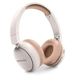 Energy Sistem Auriculares Radiocolor FM Bluetooth Diadema Cream, 457694