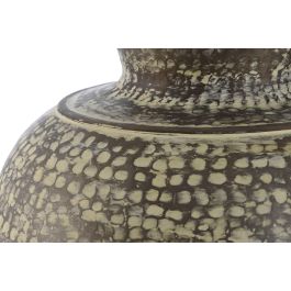 DKD Home Decor Tinaja Verde 41 x 46.5 x 41 cm Colección Mundra Acabado Patinado Aluminio