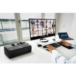 APC BV500I-GR UPS Línea Interactiva 0.5 kVA 300W 4 Salidas AC Negro