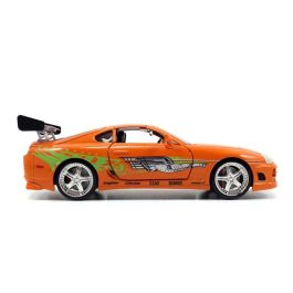 Smoby Coche de metal Toyota Supra Fast & Furious con figura de Brian O'Conner escala 1:24, recomendado para niños a partir de 8 años Smoby Coche de metal Toyota Supra Fast & Furious con figura de Brian O'Conner escala 1:24, recomendado para niños a partir de 8 años