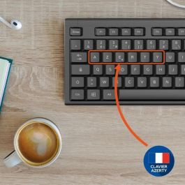 Conjunto de teclado y ratón - MOBILITY LAB - Alpha - Ergonómico - Inalámbrico - Teclado numérico integrado Conjunto de teclado y ratón - MOBILITY LAB - Alpha - Ergonómico - Inalámbrico - Teclado numérico integrado