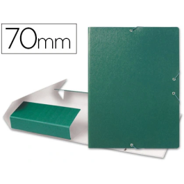 Liderpapel Carpeta de Proyectos Folio Lomo 70mm Cartón Gofrado Verde Precio: 4.49999968. SKU: B1CXKFTLSS