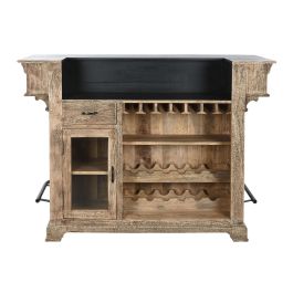 Mueble Bar Item Home DKD Home Decor Natural Negro 61 x 107 x 152 cm