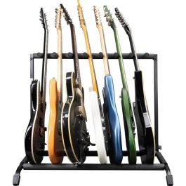 FRAMEWORKS Rack Plegable Y Retráctil Para 7 Guitarras