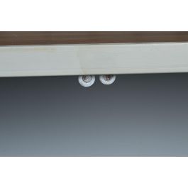 DKD Home Decor Estantería Vintage Contenedor Azul Celeste 44 x 168.5 x 87 cm Metal y MDF con 2 Puertas