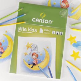 Canson Bloc de Dibujo para Niños Art Craft, Papel Blanco A3, 30 Hojas, 90 g/m², C400015586 Precio: 10.58999986. SKU: B12HHGVY4M