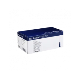 B. Braun Agujas Sterican 23G 0.6x80 mm Azul, 100 unidades Precio: 14.88999985. SKU: B1D57NYLJK
