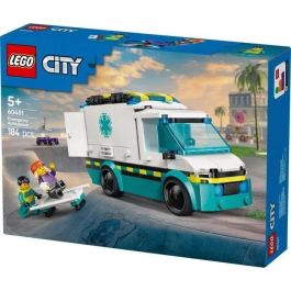 Lego City 60451 Ambulancia de Rescate Juguete de Construcción para Niños de 5 Años