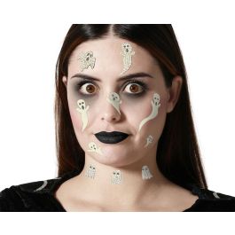 Joyas Faciales Adhesivas Fantasmas Pedrería Iridiscente Halloween Precio: 1.0285. SKU: B1BKV9JRJ2