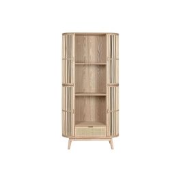 DKD Home Decor Estantería Scandi Natural de Madera de Abeto y Ratán, 180 cm Alto x 88 cm Ancho x 36 cm Fondo, con 1 Cajón, 4 Puertas y 6 Estantes DKD Home Decor Estantería Scandi Natural de Madera de Abeto y Ratán, 180 cm Alto x 88 cm Ancho x 36 cm Fondo, con 1 Cajón, 4 Puertas y 6 Estantes