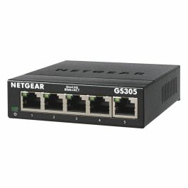 Netgear GS305v3 Switch Ethernet Gigabit No Gestionable 5 Puertos RJ-45 (10/100/1000 Mbps) 10 Gbps Metálico EU Precio: 32.49999984. SKU: S55068856