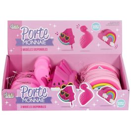 Jeux 2 momes Monedero Fantasía Colección Seche Pleure Modelos Arcoíris, Sandía, Flamenco 10x3,5 cm