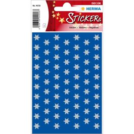 HERMA 4058 Estrellas autoadhesivas de papel, redondas, plata, 8 mm, para decoración de Navidad, 201 unidades Precio: 12.89000053. SKU: B1BHWC7MKK