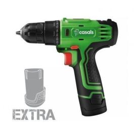 TALADRO ATORNILLADOR CASALS VDLI12-2 - 0-750RPM - REVERSIBLE - PORTABROCAS AUTOMÁTICO 10MM - 2XBATERIA LITIO 12V/1.3AH TALADRO ATORNILLADOR CASALS VDLI12-2 - 0-750RPM - REVERSIBLE - PORTABROCAS AUTOMÁTICO 10MM - 2XBATERIA LITIO 12V/1.3AH