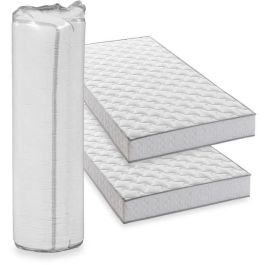 Juego de 2 colchones - 90 x 190 cm - Espuma - 14 cm - 5 zonas de confort - DEKO DREAM - Hahtuva Precio: 149.69000024. SKU: B1BMA3T65M