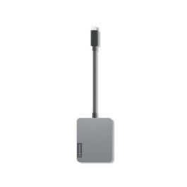 Lenovo USB-C Travel Hub Gen2 – Adaptador portátil para monitor, red y USB