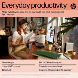 HP P24 G5 Monitor FHD 23.8 Pulgadas para Trabajo Diario